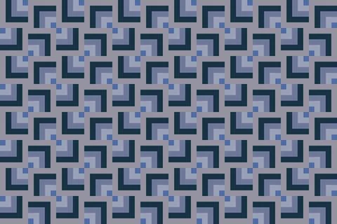 Simple ornamental pattern, textile print. Pattern for fabric and trellis. Illustrazione stock