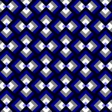 Simple ornamental pattern, textile print. Pattern for fabric and trellis. Stock Illustration