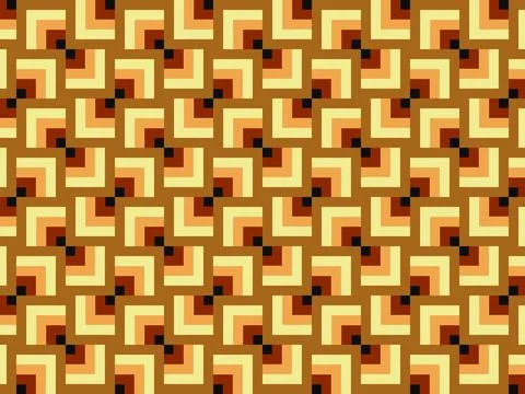 Simple ornamental pattern, textile print. Pattern for fabric and trellis. Stock Illustration