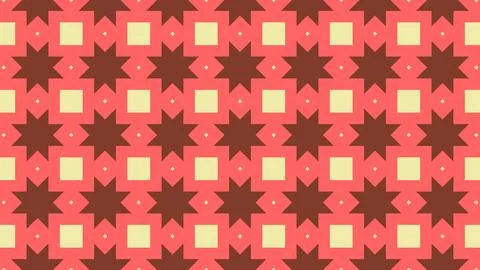 Simple ornamental pattern, textile print. Pattern for fabric and trellis. Stock Illustration