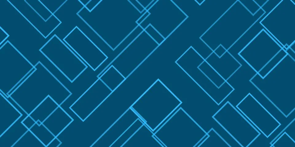 Simple Overlapping Rectangular Frames of Various Sizes, Colored in Shades o.. Stock Illustration