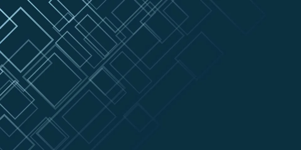 Simple Overlapping Rectangular Frames of Various Sizes, Colored in Shades o.. Stock Illustration