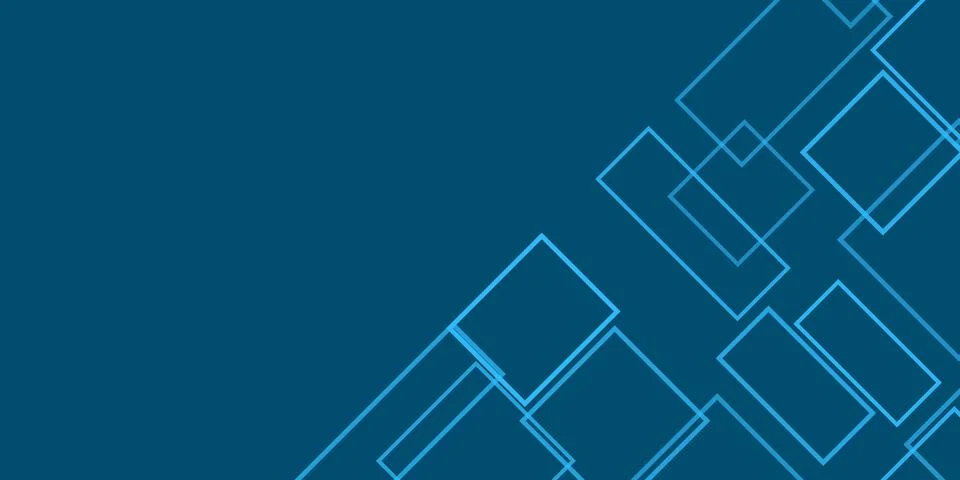 Simple Overlapping Rectangular Frames of Various Sizes, Colored in Shades o.. 스톡 일러스트