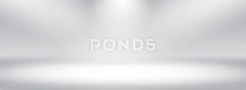 Simple panorama wide screen white gradients light Blurred Background,Easy to Stock Photos