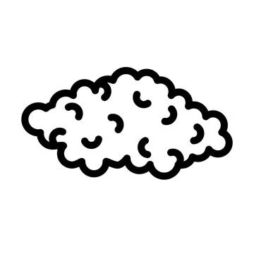 Simple paper pulp icon. Vector. Stock Illustration