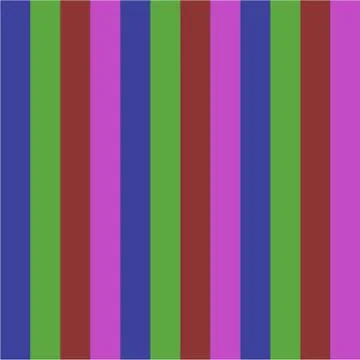 Simple parallel horizontal lines pattern abstract vibrant geometric rainbow b Stock Illustration