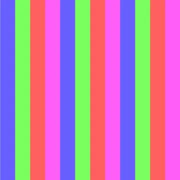 Simple parallel horizontal lines pattern abstract vibrant geometric rainbow b 스톡 일러스트