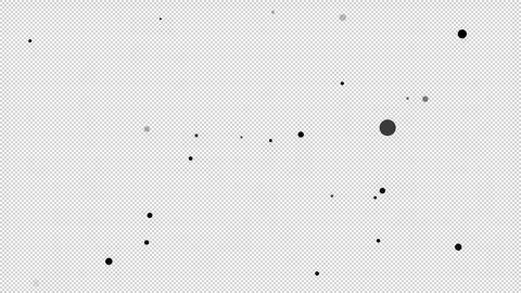 Simple Particle Asset 01 Landscape Seamless Loop Stock Footage 340187130