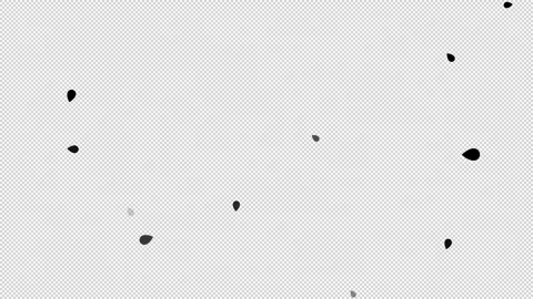 Simple Particle Asset 03 Landscape Seamless Loop Stock Footage 340187843