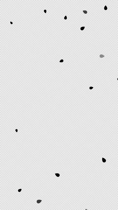 Simple Particle Asset 03 Vertical Seamless Loop Stock Footage 340190125