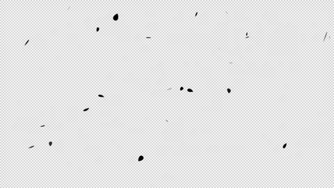 Simple Particle Asset 04 Landscape Seamless Loop Stock Footage 340187844