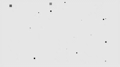 Simple Particle Asset 05 Landscape Seamless Loop Stock Footage 340187854