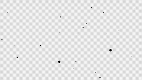 Simple Particle Asset 06 Landscape Seamless Loop Stock Footage 340187858