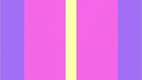 Simple pastel coloured transition, center wipe in pink, purple and yellow Stock Footage 148442207