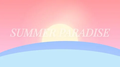 Simple pastel gradient background abstract color divider waves Stock Footage 336880057