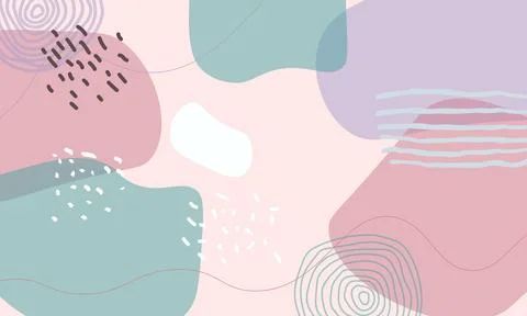 Simple pastel painted background. Stock Illustration