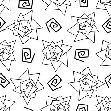 Simple pattern background. Geometrical texture for web and print design. Stock Illustration