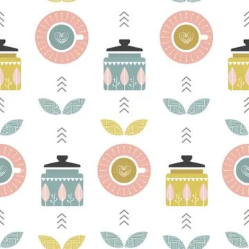 Simple Pattern Design Stock Illustration