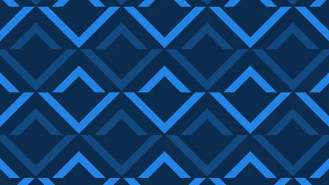 Simple pattern of multicolored geometric shapes seamless loop animation 4K.	 Stock Footage 280371810