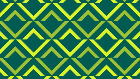 Simple pattern of multicolored geometric shapes seamless loop animation 4K.	 Stock Footage 280372046