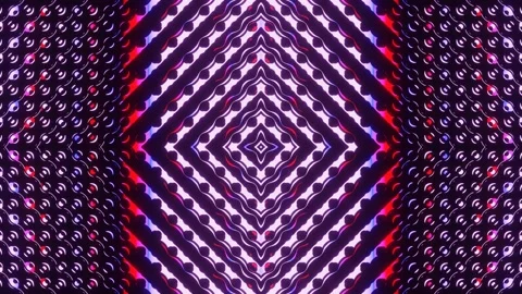 Simple pattern of pulsating dots VJ Loop Stock Footage 172648244