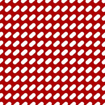 Simple pattern with rounded rectangle shapes. Seamlessly repeatable. Stock Illustration