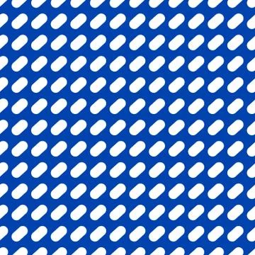 Simple pattern with rounded rectangle shapes. Seamlessly repeatable. Stock Illustration