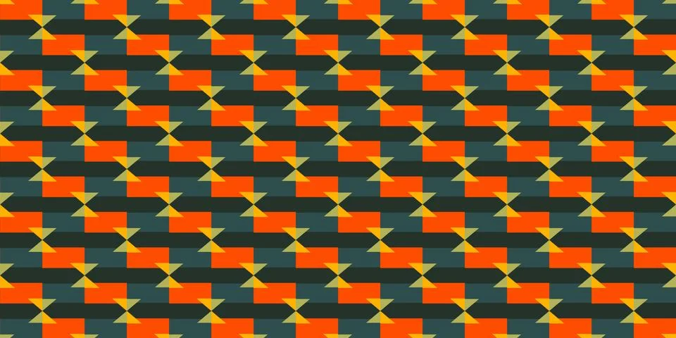 Simple pattern, textile print. Pattern for fabric and trellis. Stock Illustration