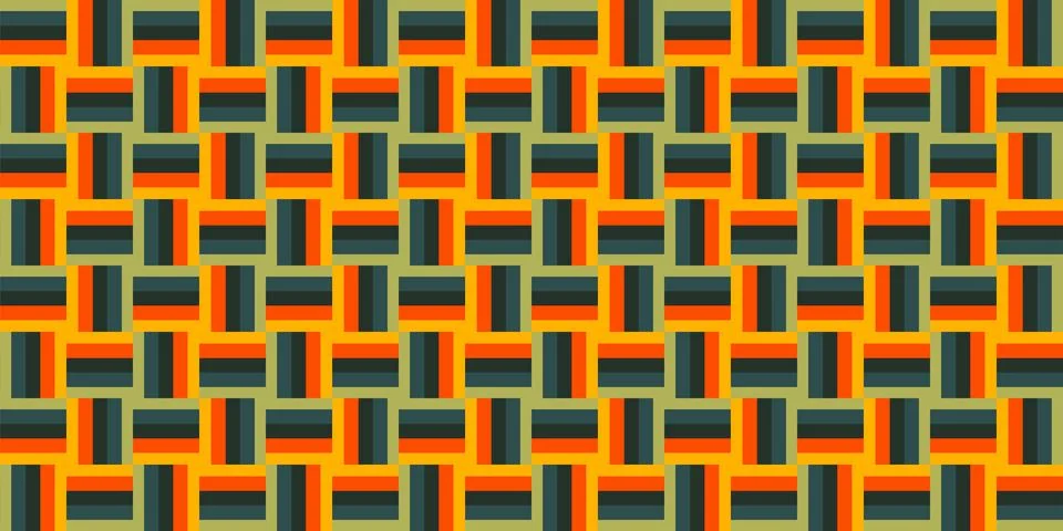 Simple pattern, textile print. Pattern for fabric and trellis. Stock Illustration