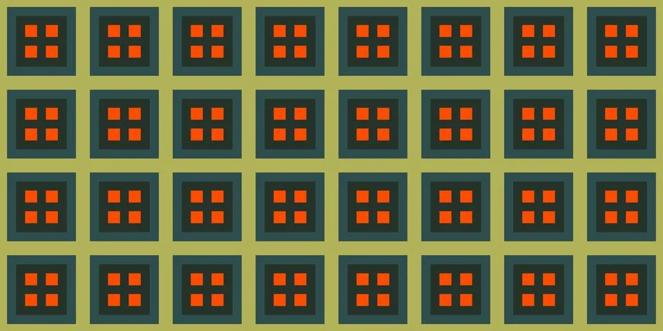 Simple pattern, textile print. Pattern for fabric and trellis. Stock Illustration