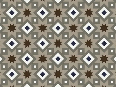 Simple pattern, textile print. Pattern for fabric and trellis. Geometric Stock Illustration