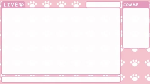 Simple paw Looping streaming background. 1080p (4) Stock Footage 258881302