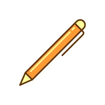 Simple Pen Icon Vector Template イラスト素材