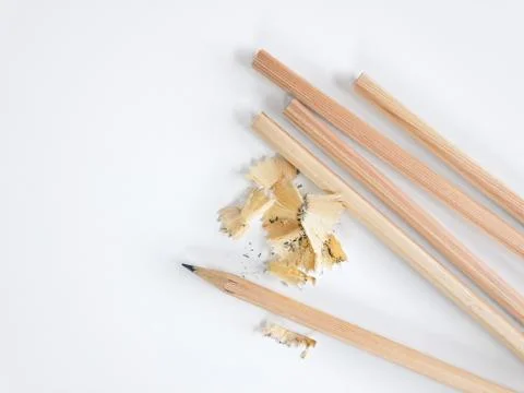 Simple pencils. Foto stock
