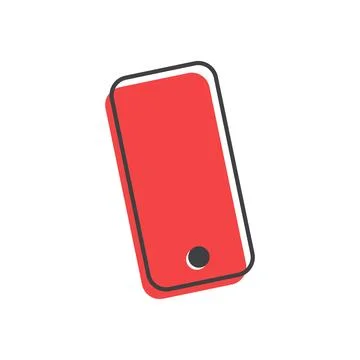 Simple phone illustration Stock Illustration