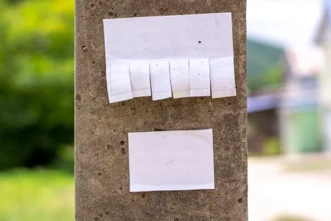 Simple photo background pattern of huge concrete pillar with space for promo Stock Photos