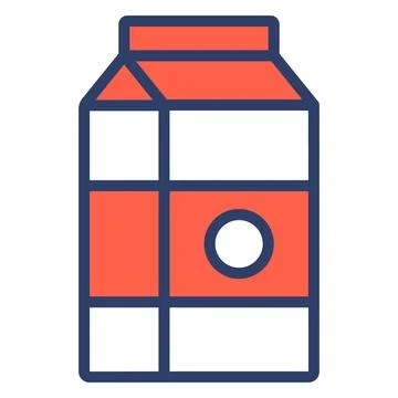 A simple pie chart icon with three segments in vibrant colors. Ideal for Stock Illustration