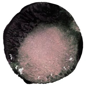 Simple pink-black round abstract background with stains Stock Illustration