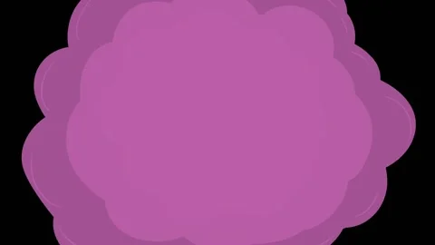 Simple Pink Bubblegum Transition Effect (Center) Stock Footage 182953049