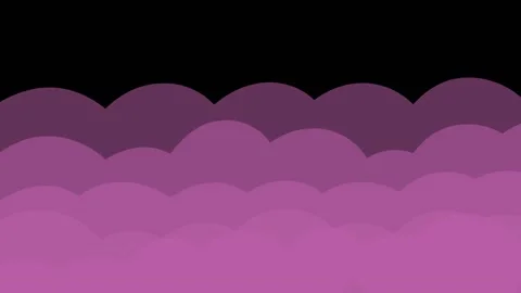 Simple Pink Cloud Transition Effect Up 1080 Stock Footage 183961074