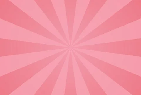 Simple pink sunburst retro background Stock Illustration