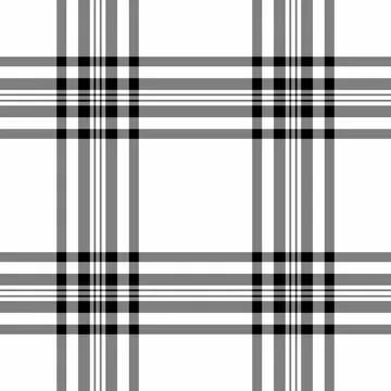 Simple plaid check background, shop pattern texture fabric. Traditional vec.. Illustrazione stock