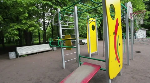 Simple playground Stock Footage 35511192