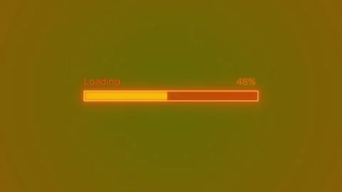 Simple Progress Template with Percentage Indicator,  Stock Footage 303196091