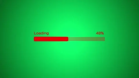 Simple Progress Template with Percentage Indicator,  Stock Footage 303196101
