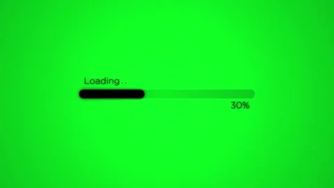Simple Progress Template with Percentage Indicator,  Stock Footage 303196106