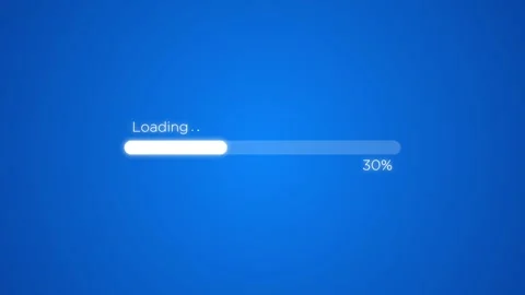 Simple Progress Template with Percentage Indicator,  Stock Footage 303196113