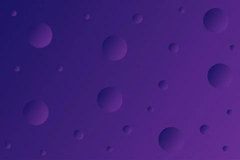 Simple purple gradient background with dots randomly. Stock Illustration