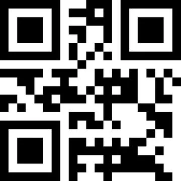 Simple QR code Stock Photos
