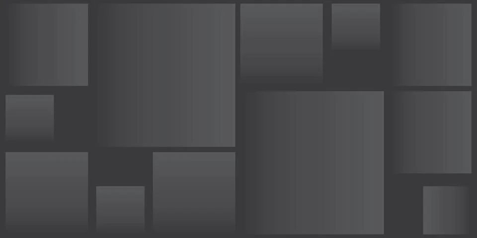 Simple Rectangular Tiled Frames of Various Sizes, Colored in Shades Dark of.. イラスト素材